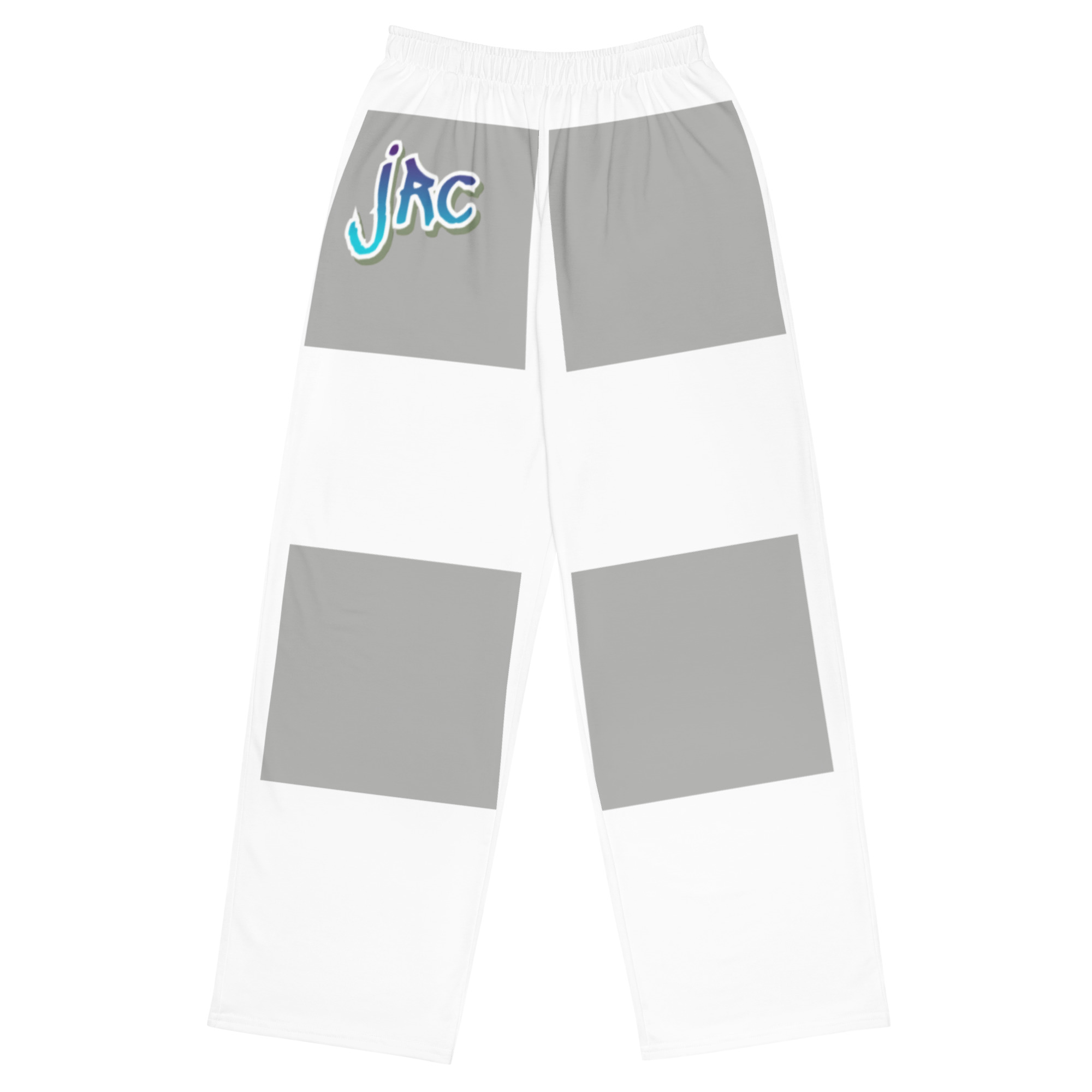 All-over print unisex wide-leg pants